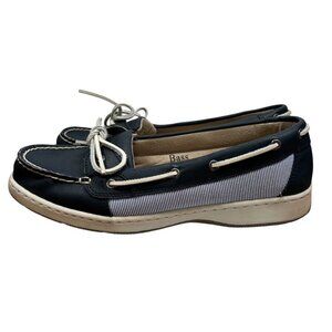 G. H. Bass Marlin Size 11 Women Boat Shoes Slip On Leather Coastal Beach Nautica